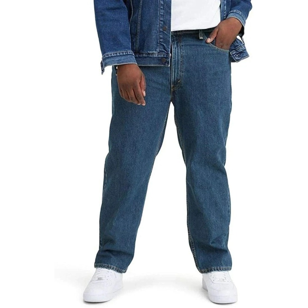 Levis Mens Jeans 550 Relaxed NWT  52X29 Big & Tall Stretch Tapered Leg NEW